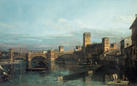 Capolavori dalle Collezioni bancarie italiane. “La Veduta di Verona con Castelvecchio e il ponte Scaligero da monte dell’Adige” di Bernardo Bellotto dalla Fondazione Cariverona