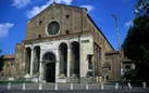 Foto storiche di Padova. Il bombardamento della Chiesa degli Eremitani