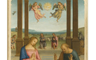 L'Adorazione dei pastori di Perugino