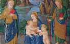 UNO:UNO A tu per tu con l'opera - La Madonna con Bambino e Santi in un paesaggio attribuita a Giovan Pietro Birago: una pittura su pagina