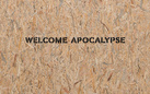 Pamela Diamante. Welcome Apocalypse