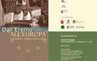 Dall'Eremo all'Europa. Camaldoli a colloquio con la storia