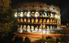 Messaggi di luce al Colosseo