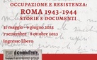 Occupazione e Resistenza: Roma 1943-1944. Storie e documenti