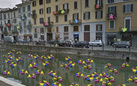 A Milano piovono rane sui Navigli