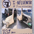 Thomas Hirschhorn. I-nfluencer-poster