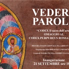 Vedere parole 2019 - ll Sacro dell'Arte. Omaggio al Codex Purpureus Rossanensis