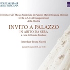 Invito a Palazzo, in abito da sera