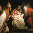Tiziano Vecellio. Pala della Madonna con Bambino tra i santi Tiziano e Andrea e un accolito