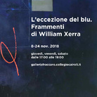 L'eccezione del blu. Frammenti di William Xerra